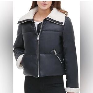 Levi’s Fur Trim Breanna Puffer Jacket xs